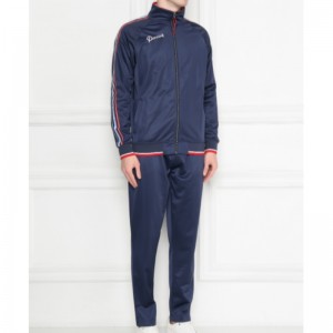 Bomuld strikket sportsdragt